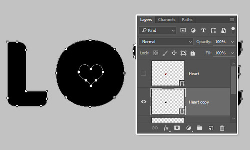 PS教程：Photoshop創建3D銀紋文字特效